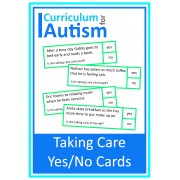 Life Skills Taking Care Yes No Cards